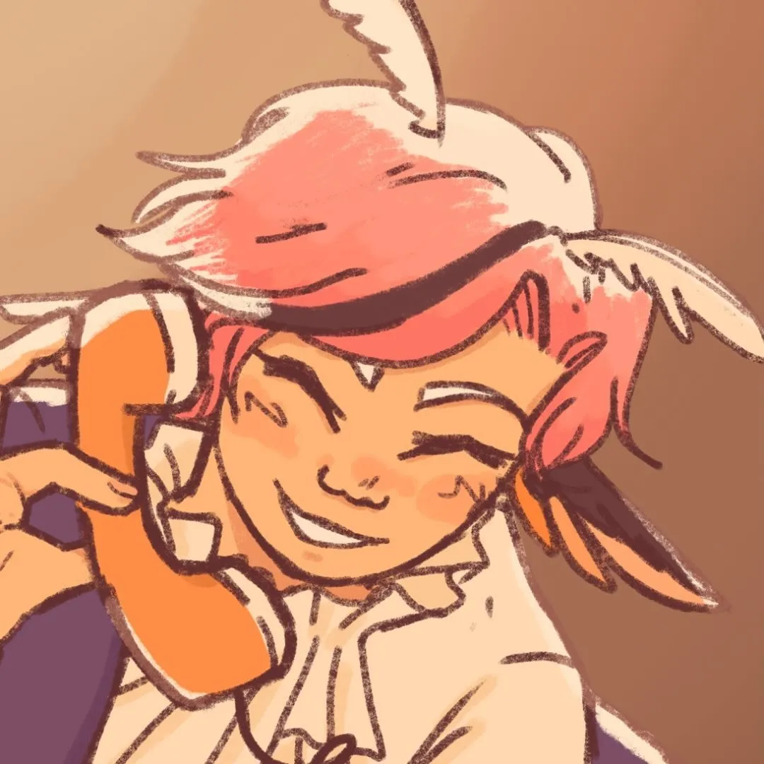PFP of my friend Everett. If you're hearing this, you should check zhim out.